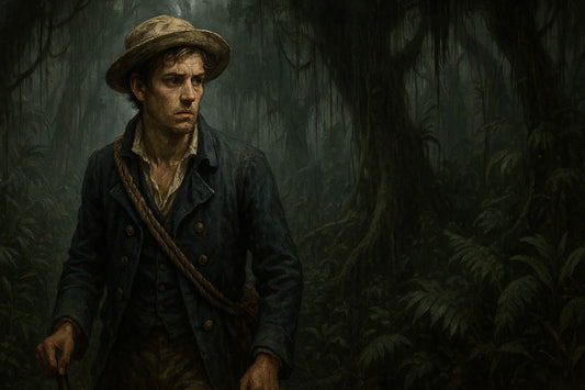 a young British seaman who seeks redemption in the dark and gloomy jungles of Southeast Asia in the 19th century.